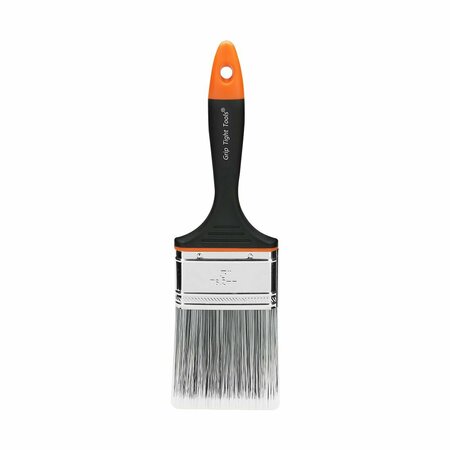 GRIP TIGHT TOOLS 3-in. Professional  Orange Plus Paint Brush, 72PK PL07-72